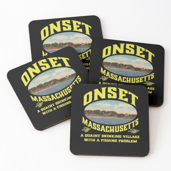 Item preview, Onset, MA A Quaint Drinking Village with a Fishing Problem designed and sold by funnytshirtemp.