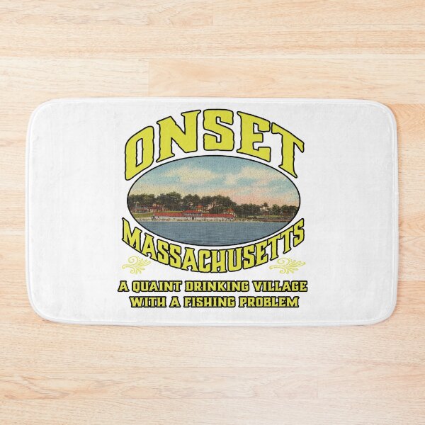 Item preview, Onset, MA A Quaint Drinking Village with a Fishing Problem designed and sold by funnytshirtemp.
