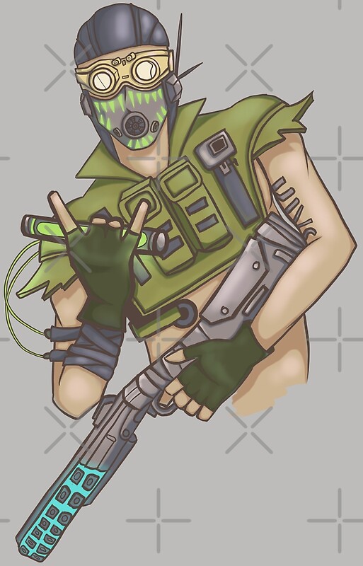 "APEX LEGENDS - Octane" by h0lera | Redbubble