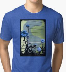 blue carnations Tri-blend T-Shirt