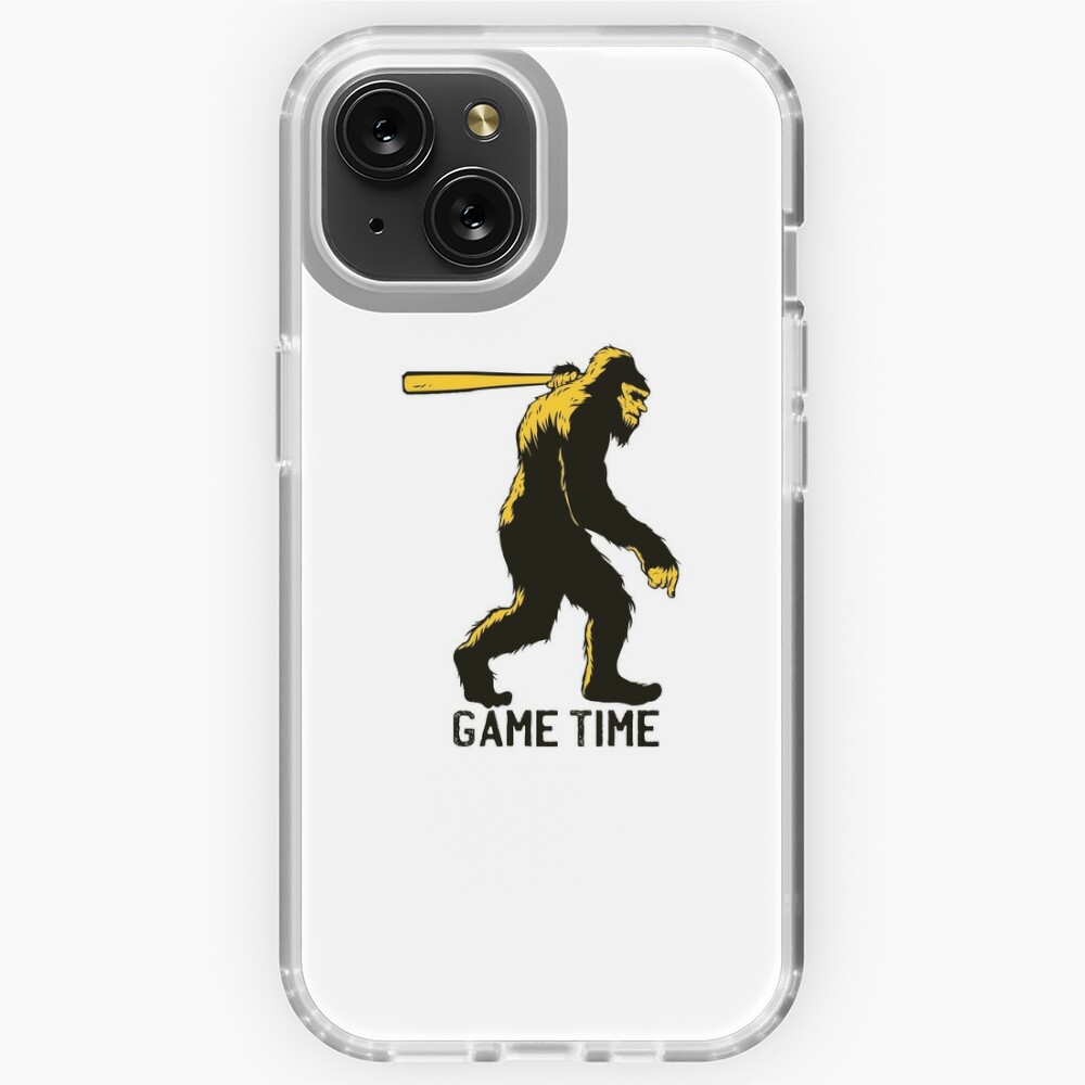 Bigfoot / Sasquatch with baseball bat Game Time