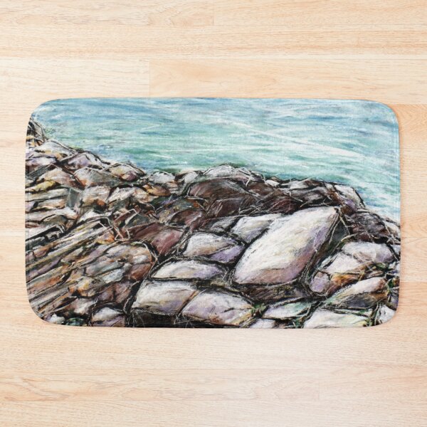 Item preview, Brittany Coast, a pastel sea designed and sold by Breizh-Korser.