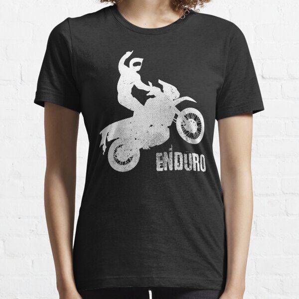 KLR650 Pose gagnante KLR 650 Enduro Dual Sport moto hors route T-shirt essentiel