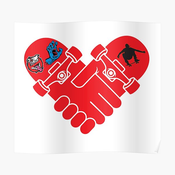 Skate and Love Poster