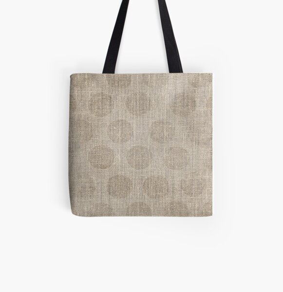 small hessian tote bags