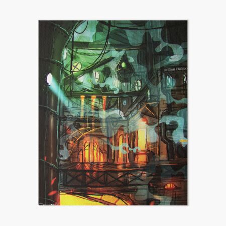 Item preview, Dwemer Ruins - Painting | Art by Eliott Sontot designed and sold by Eliott Sontot.