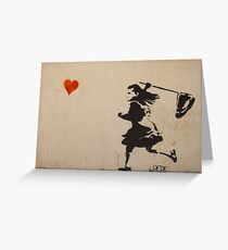Catching Love Greeting Card