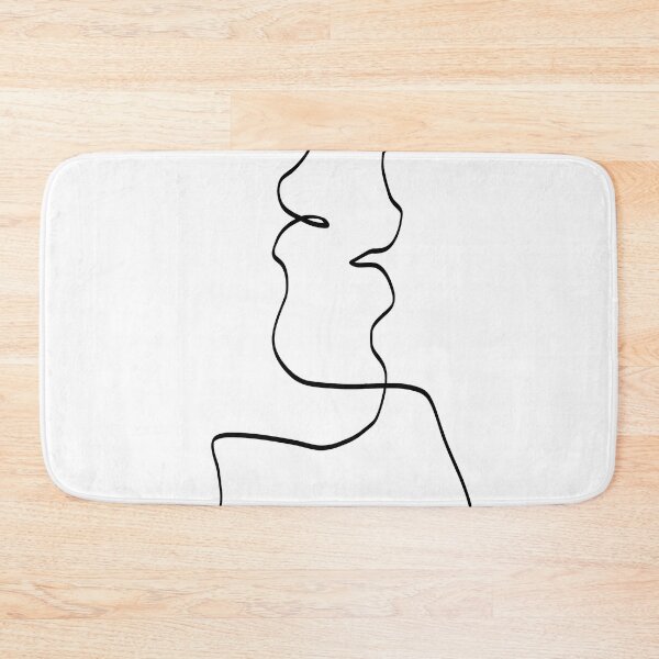 Item preview, Whisper - Couple Line Art designed and sold by TheRedFinch.