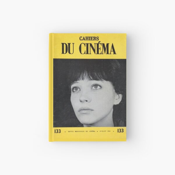 Anna Karina Cahiers du Cinema French New Wave vintage 60s cover Vivre Sa Vie Hardcover Journal