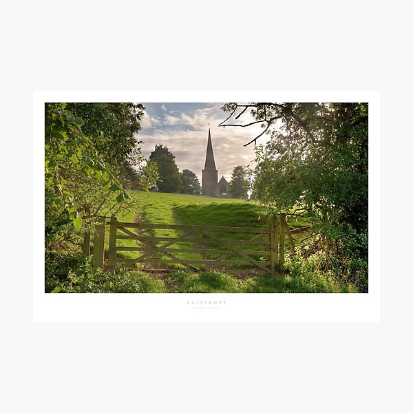 Saintbury, Gloucestershire Photographic Print