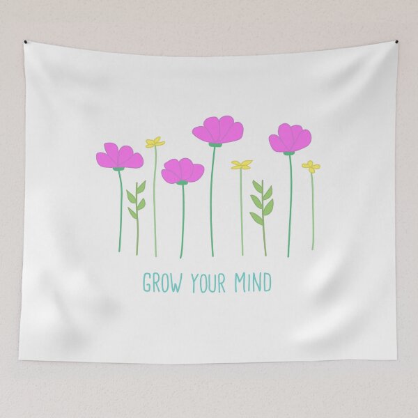 Item preview, Grow Your Mind (color edition) designed and sold by Noximilia.