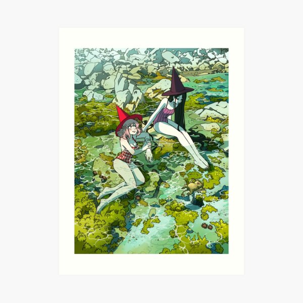 Summer witches Art Print