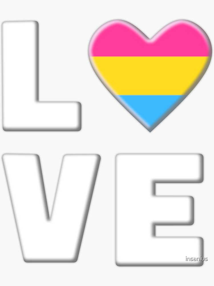 Pansexual Love T Shirt Pan Love Shirt Funny Activism Pansexuality Flag Pansexuals Colors Gays