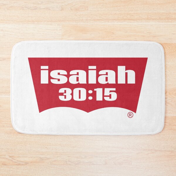 Item preview, Isaiah 30:15 In Quietness And Trust Is Your Strength. Quote The Bible designed and sold by ProjectX23.