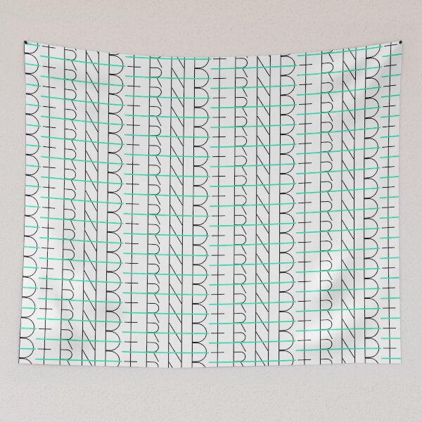 Item preview, Trend font crossed out design designed and sold by KleinJenny.