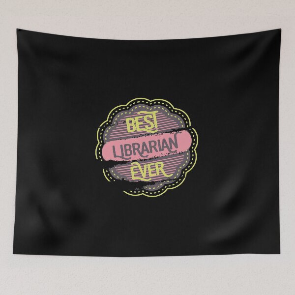 Item preview, Best Librarian Ever  designed and sold by DimDom.
