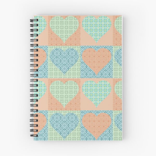 Item preview, Valentines on Squares Vintage Patchwork designed and sold by Anna Lemos.