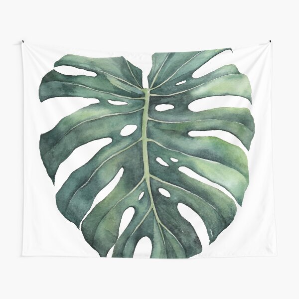 Monstera tapestry best sale