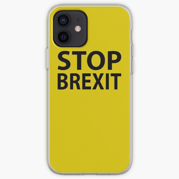 Stop Brexit Shirt Anti Brexit European Union Uk iPhone Soft Case