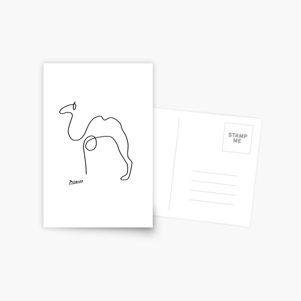 Download Einlinienzeichnung Picasso Tiere Gif