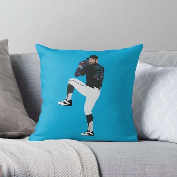 18x18 MLB Los Angeles Dodgers 23 Clayton Kershaw Player Printed Throw Decorative Pillow
