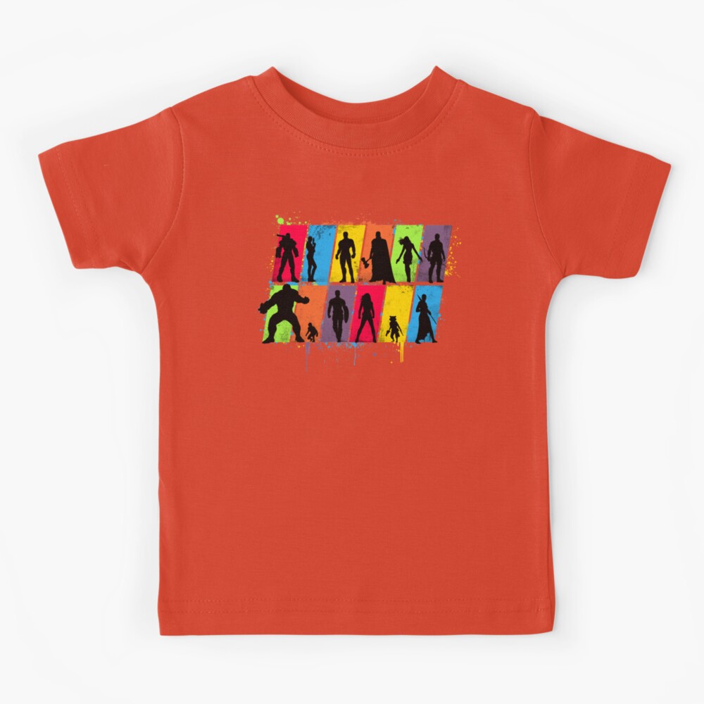 kids superhero tshirt