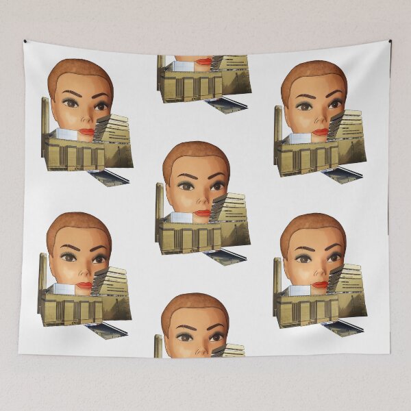 Item preview, modern head designed and sold by IanByfordArt.