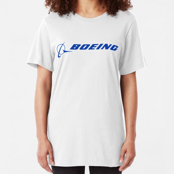 Boeing Logo Slim Fit T-Shirt