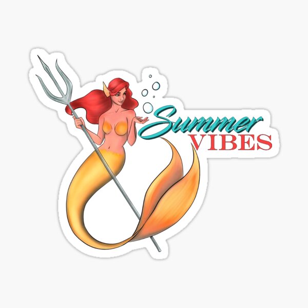 Summer Vibes Sticker