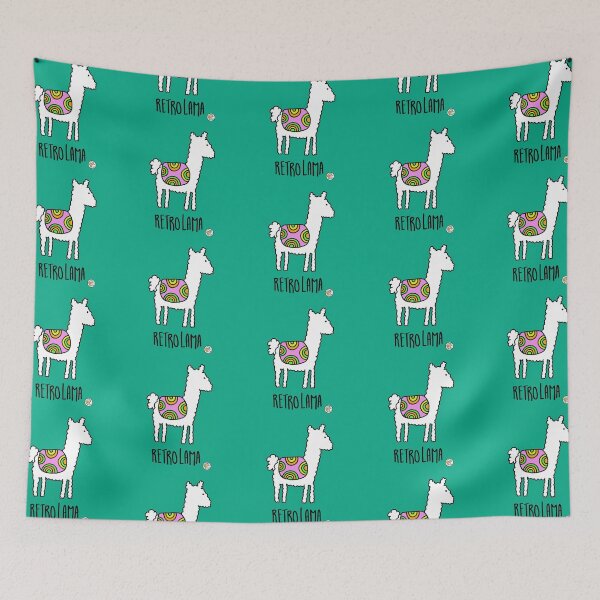 Item preview, Retro Lama pattern designed and sold by mellowdays.