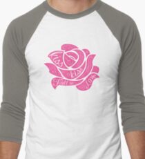 Kiss Kiss Fall in Love Baseballshirt für Männer