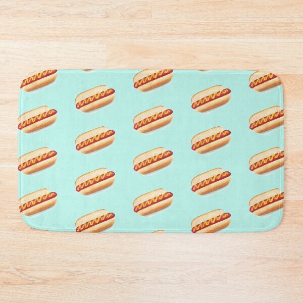 Item preview, watercolor sausage sandwich designed and sold by raghda-s-m.