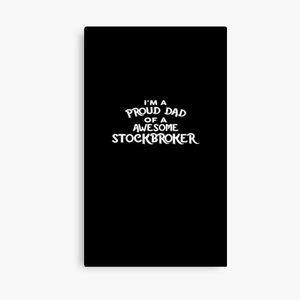 occupations job dad Canvas Print