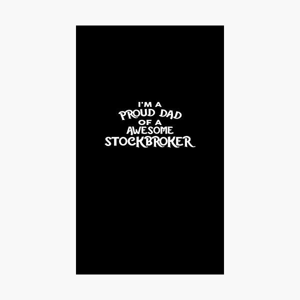 occupations job dad Photographic Print