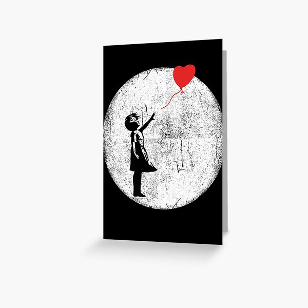 Aperçu de l'œuvre Banksy, la fille aux ballons créée et vendue par belugastore.