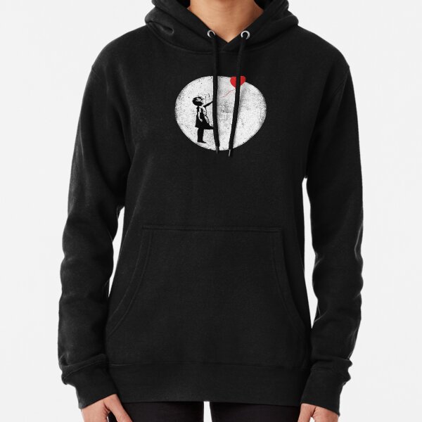 Ballon Girl Banksy Pullover Hoodie