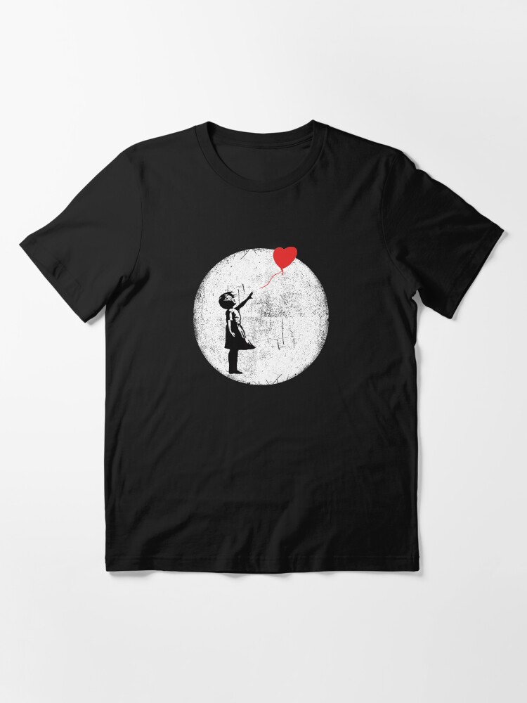 Alternate view of Ballon Girl Banksy Essential T-Shirt
