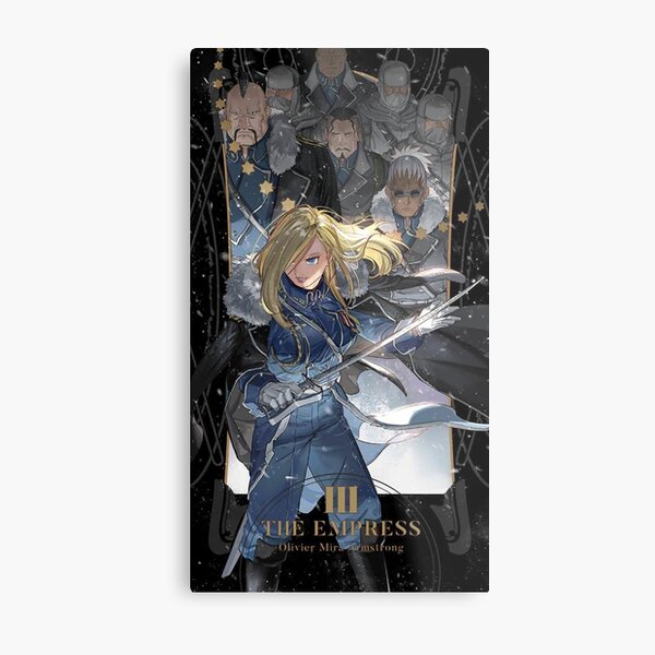 Aperçu de l'œuvre Confrérie de Fullmetal Alchemist - Olivia Armstrong créée et vendue par Supremest.