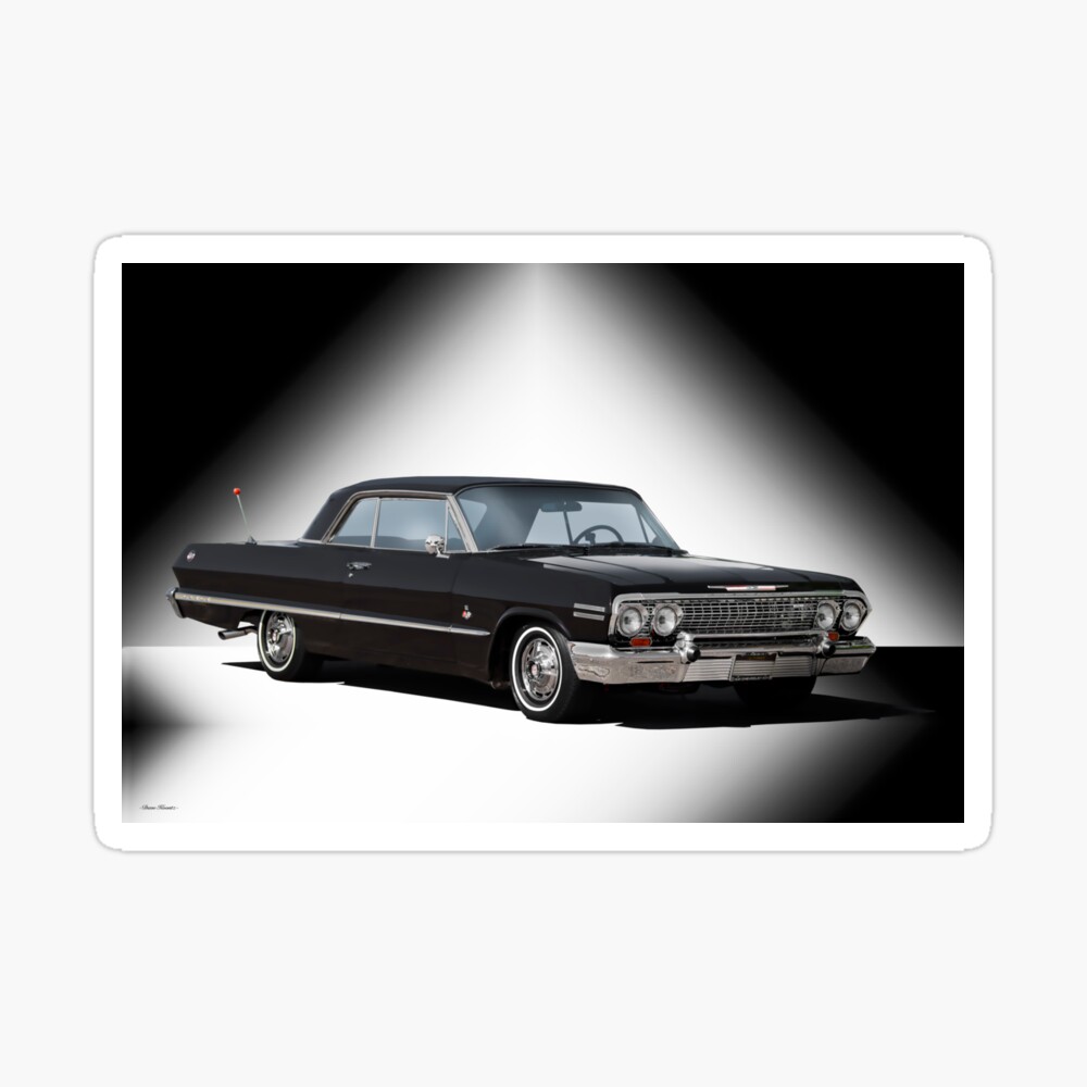 CHEVROLET　Impala63 coupe A3Poster CHEVROLET Impala63 coupe A3Poster CHEVROLET Impala63 coupe