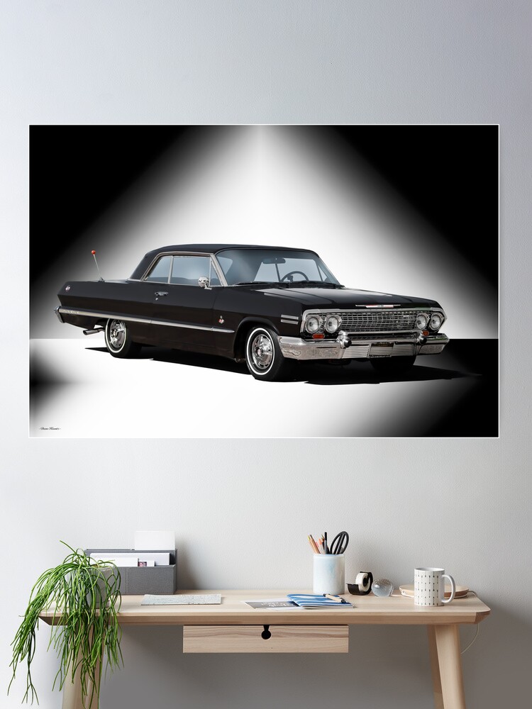CHEVROLET　Impala63 coupe A3Poster fposter,x_small,wall_texture,
