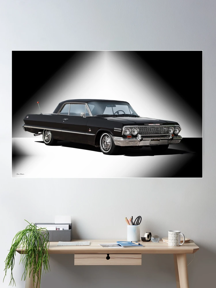 CHEVROLET　Impala63 coupe A3Poster CHEVROLET Impala63 coupe A3Poster 1963 Chevrolet Impala