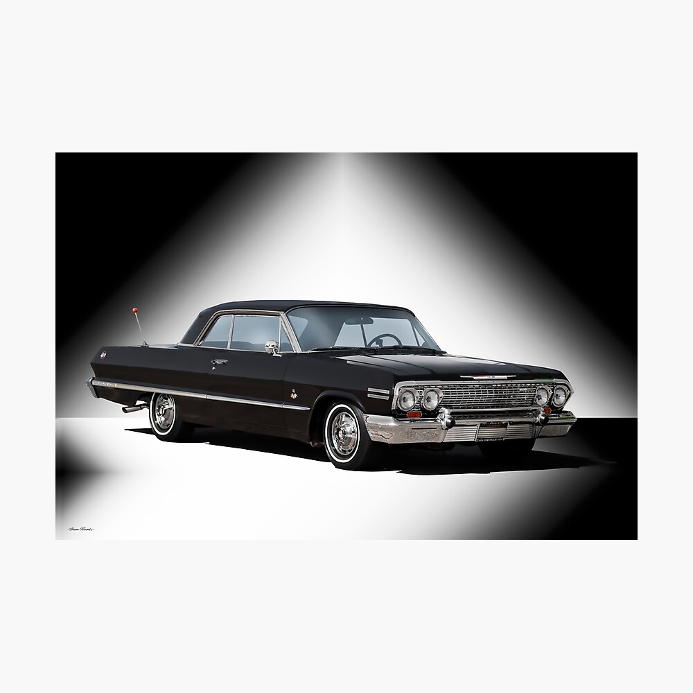 CHEVROLET　Impala63 coupe A3Poster pp,840x830-pad,1000x1000,