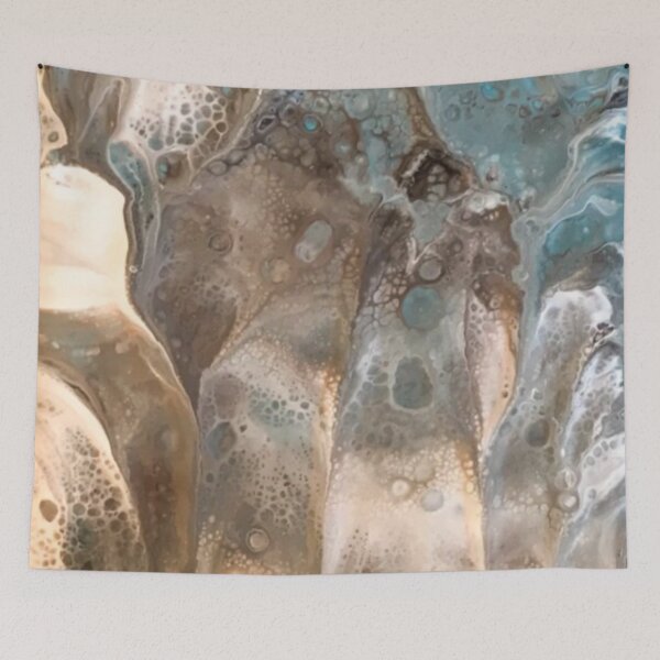 Item preview, Mint mocha feathers of cream designed and sold by Michelle Sinz.