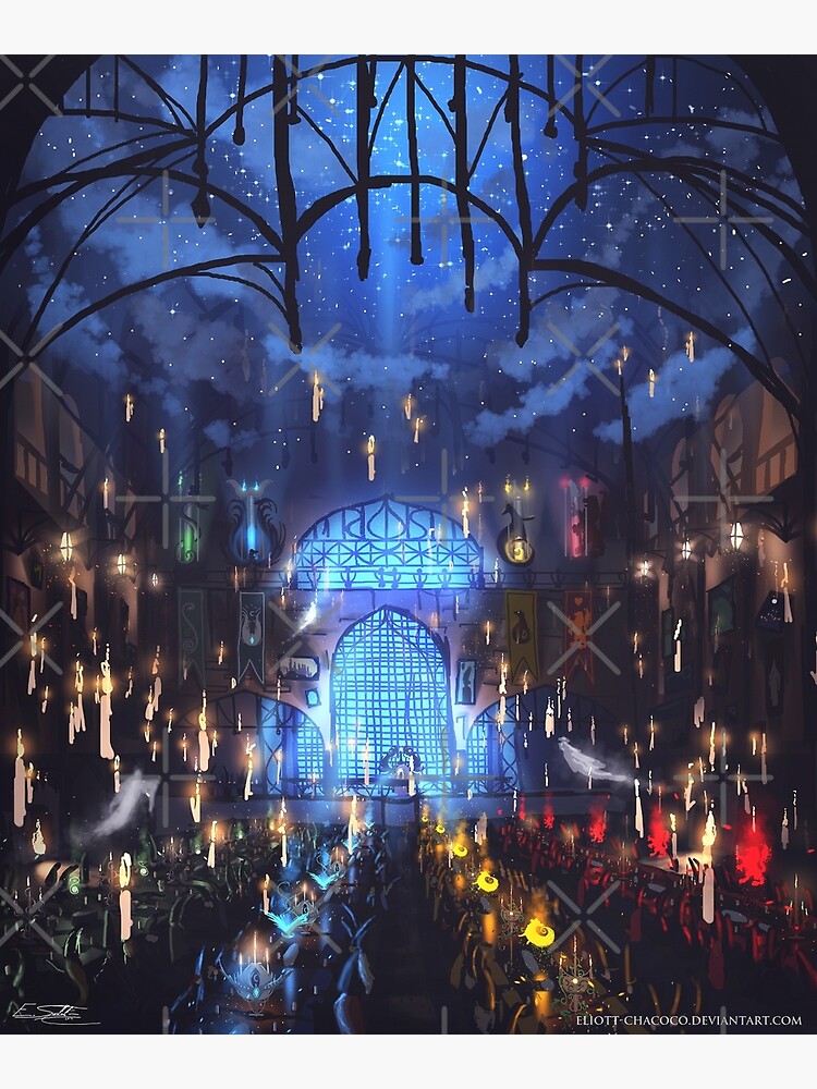 "The Great Hall Painting Art by Eliott Sontot" Poster by