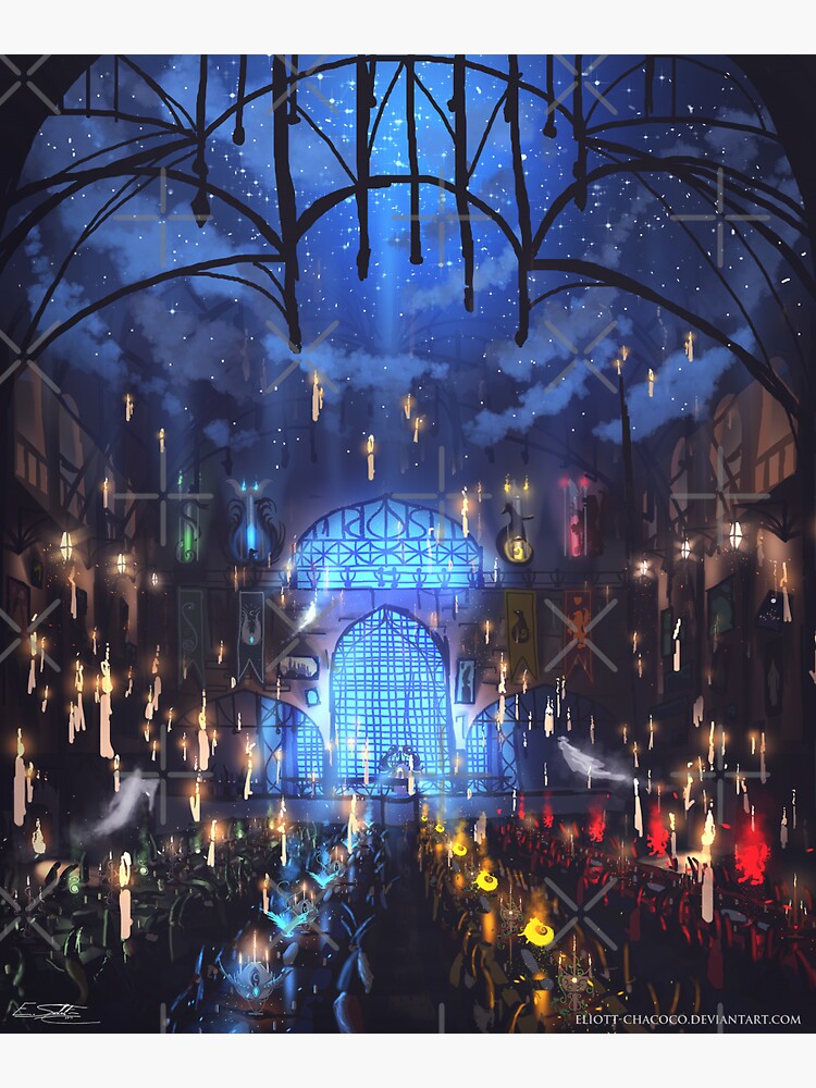 The Great Hall - Painting | Art by Eliott Sontot by EliottChacoco