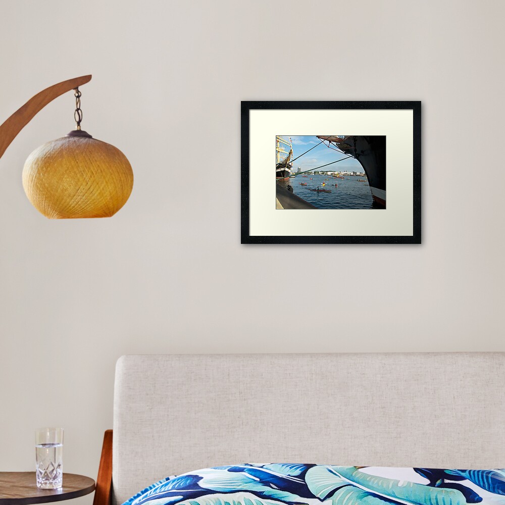 Item preview, Framed Art Print designed and sold by steppeland.