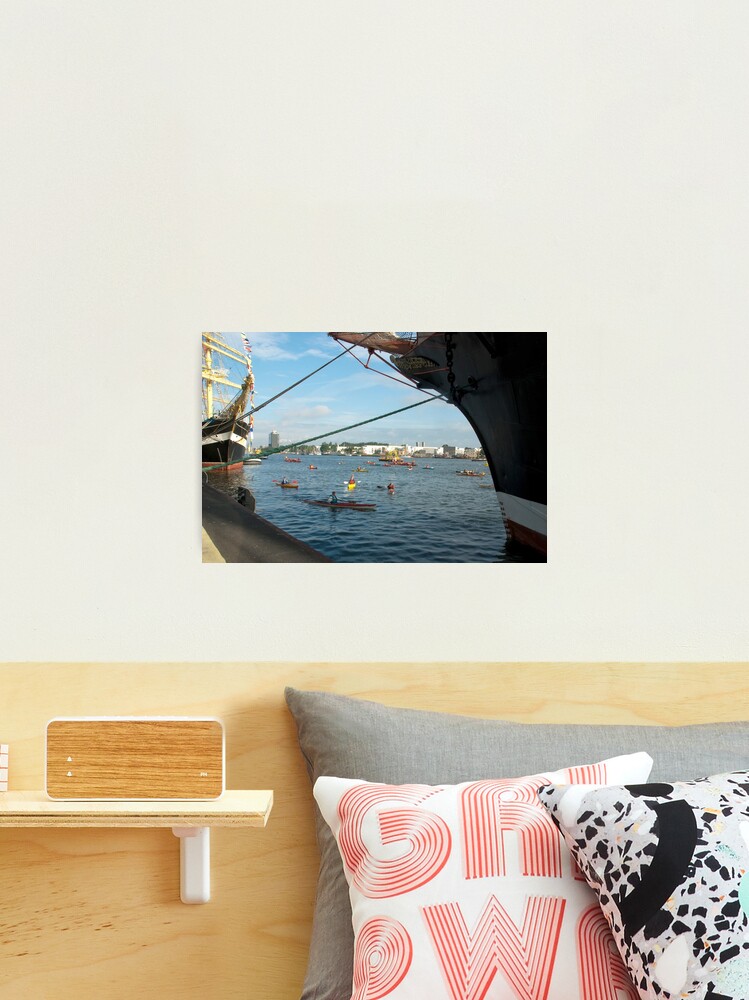 Thumbnail 2 of 3, Photographic Print, Nautical morning greetings designed and sold by steppeland.