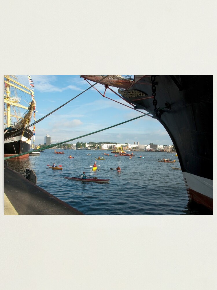 Thumbnail 1 of 3, Photographic Print, Nautical morning greetings designed and sold by steppeland.