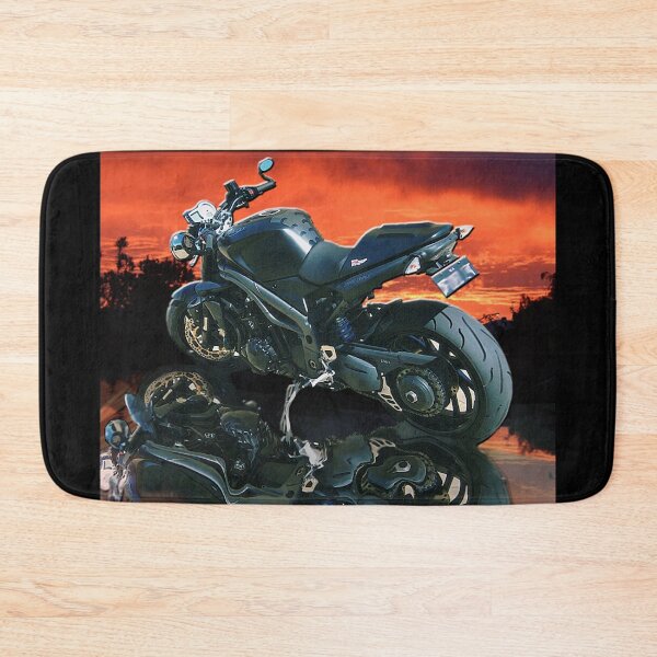Item preview, Motorcycle sunset designed and sold by amanda metalcat dodds.