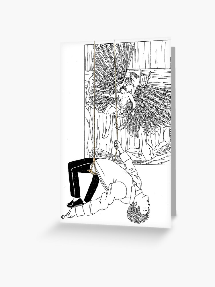 Bts Jungkook Sweat Swing And Tears Wings Swing Greeting Card By Calandraajendro Redbubble